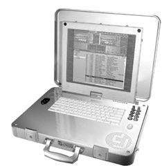 Ansicht des Laptops