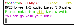terminal befehl: go wash your hair